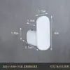 Gancho de Roupa de Latão para Banheiro Montado na Parede Atrás da Porta Gancho Único de Metal para Toalha e Casaco Montado na Parede