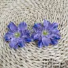 Simulación Flores de Begonia Impresas en 3D DIY Tela de Seda Flores Artificiales Adorno para el Cabello Pasador Paquete de Materiales de Flores Adornos Pequeños para Fotografía del Hogar