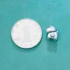 Plata Pura S999 Colgante de Tener Dinero Inmediatamente Colgante de Caballo Hecho a Mano DIY Pulsera de Cuerda Trenzada con Cuentas Material para Accesorios de Collar