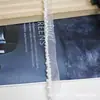 Borda Colorida em Gradiente Renda de Pérolas Franzida Preta e Branca para Saias Lolita, Punhos e Golas Acessórios de Roupa Feitos à Mão DIY