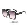 Gafas de sol de moda GLAZZYD con montura cuadrada al por mayor puesto de gafas de sol dulces para mujer 23 nuevo ins gafas para cara grande