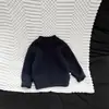 Suéter de bebê estilo coreano para outono e inverno de 2026, novo suéter básico versátil de gola redonda em tricô macio para crianças