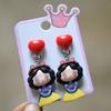 Al por mayor Pendientes para niños de la serie Princesa Europea y Americana Joyería para niñas Princesa bebé pendientes falsos pendientes de clip para la oreja una variedad