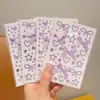 Pegatinas de Diamantes para Maquillaje de Ojos, Pegatinas de Maquillaje para Niños, Pegatinas Faciales, Accesorios Faciales, Pegatinas de Mariposas con Perlas y Diamantes, Pegatinas de Strass para Cejas de Escenario