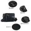 Bolso bandolera de piel genuina Bolso para hombre Marca de moda De alta gama Bolso de trabajo Bolso mensajero de piel de vaca Mochila Cuero de curtido vegetal Bolso de hombro para hombre