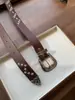 Cinto Retro Estilo Americano Y2K com Rebites de Estrela Feminino Doce Cool Estilo Spice Girl Design de Nicho Cintura Apertada Cinta Modeladora