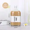 2 Duas pequenas garrafas de vinho garrafa de vinho de frutas garrafa de bebida de café garrafa de vidro de licor de suco de frutas criativa garrafa de bebida transparente para levar
