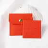 [Direto da fábrica] microfibra joias joias fecho de pressão bolsa de embalagem bolsa pequena armazenamento de colar anel brincos