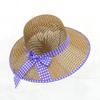 Chapéu de palha moda verão proteção solar chapéu de sol fresco Chapéu de Sol chapéu de sol feminino trabalho ao ar livre chapéu de sol atacado