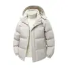 Chaqueta de Algodón con Capucha para Hombre y Mujer Chaqueta de Algodón de Invierno Abrigo Chaqueta Engrosada Acolchada de Algodón Casual Versátil Protección contra el Frío Ropa de Algodón Cálida Hombre