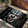 Tapetes de Chão para Halloween Transfronteiriços Amazon Temu para Entrada de Casa Resistentes ao Desgaste Clown Visual 3D Tapetes de Porta Agora Disponíveis para Atacado