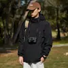Chaqueta Exterior Tres en Uno a Prueba de Viento e Impermeable para Mujer, Estilo Pareja, Chaqueta de Montañismo Fina de Una Sola Capa para Hombre, Venta al por Mayor