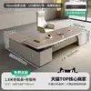 Escritorio de jefe, escritorio de CEO, escritorio ejecutivo, mesa ejecutiva de alta gama, escritorio de oficina para gerente, juego de escritorio y silla de oficina
