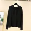 Blusa de moletom plus size com capuz e mangas compridas de modal para mulheres, para primavera e verão, modelagem solta, emagrecedora, proteção solar, top leve