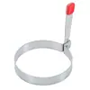 Molde multifuncional de acero inoxidable para omelets, anillo para omelets, forma de flor de ciruelo con forma de corazón para omelets