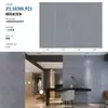 Losa de Roca Real Pulida Brillante de 1000X3000X9mm para Piso, Pared y Cubierta de Cocina, Azulejos Integrados de Losa de Roca para Toda la Casa