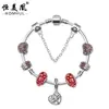 Pulsera colgante de árbol de la vida con incrustaciones de diamantes europea y americana, joyería de lujo en stock al por mayor, artículo más vendido en AliExpress y comercio electrónico transfronterizo