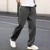 Nuevos Pantalones Casuales Versátiles de Estilo Callejero Multicolores Estilo Americano para Hombre de Comercio Exterior Transfronterizo Pantalones Largos de Color Sólido a la Moda en Stock