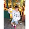 Sudadera con capucha Ropa Sudadera Sudadera para mujer Camiseta básica estampada Nicho especial japonés y coreano Mori para mujer Largo medio Cool