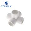 Conexões de Tubo de Plástico PVC de Grau Mobiliário DIY Tridimensional de Cinco Vias Sch40 Conector de Tubo de Plástico Tridimensional Tubo de Água