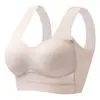 Sujetador push-up, levanta y reafirma los lados del busto, sin aros, camiseta de soporte push-up, ropa interior hermosa para mujer, simple y versátil, espalda descubierta