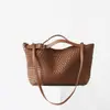 2026 Nuevo Diseño Original Tejido de Nicho Bolso Tote de un Hombro Gran Capacidad Bolso de Nicho para el Trabajo Debajo del Brazo Bolso para Mujer