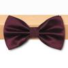 Traje Negro Corbata de Moño para Hombre Padrinos Camisa Formal Borgoña Boda Boda Corbata de Moño Roja Accesorios para Mujer