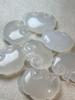 Pingente Cadeado Seguro Xiangyun Ruyi de Calcedônia Branca Natural Colar com Pingente Cadeado Xiangyun Ruyi Jade Auspicioso Semente de Gelo Pima