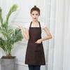 Cozinha Catering Chá com Leite Bebida Publicidade Promoção Avental Roupas de Trabalho Estampadas Personalizadas Presentes para Eventos Logotipo Estampado Personalizado