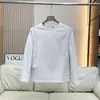 Moletom Unissex para Outono/Inverno com Lã Quente, Gola Redonda, Patchwork Cortado e Costurado em 3D, Camada Base 14065
