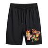 Japonês Hot-selling Animação Impressão Cadeia Viu Pessoas Cercando Comércio Exterior Transfronteiriço Casual Homens Verão Casual Confortáveis Shorts