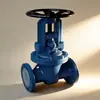 Válvula de compuerta de cuña tipo Z41F46 Pn16, Pn25 con revestimiento de plástico fluorado