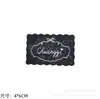 Parches de Tela Estilo Chanel en Stock para Zapatos y Sombreros, Etiquetas de Mezclilla, Accesorios Decorativos, Parches de Tela para Marcas de Moda, Accesorios para Ropa