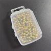 4mm 6mm Cortiça escritório metal ouro rosa prata plástico alfinete bola redonda prego superfície de futebol tachinha