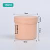 Produção de 150g de esfoliação colorida frasco de creme cosméticos sub-embalagem produtos de cuidados da pele máscara pó máscara de lama máscara de cabelo frasco de cera