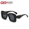 Gafas de Sol Cuadradas Transfronterizas Europeas y Americanas 2026, Gafas de Sol Oversize Peculiares, Gafas de Fiesta de Estilo Urbano de Moda