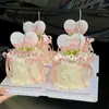 Decoración de pastel hermosa para el Día de la Madre 2025 tarjeta acrílica de amor mamá tarjeta de hada madre amor enchufe
