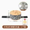 Caja de Moxibustión de Nuevo Tipo de Cinco Agujas, Caja de Moxibustión Portátil Hecha de Madera de Bambú para la Cintura y el Abdomen, Dispositivo de Moxibustión Universal para Todo el Cuerpo, Frasco de Moxibustión