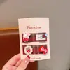 Estilo Retro Nuevo Estilo Coreano Tela Simple Pinza BB Cuadros Flor Pinza para Flequillo Pinza Lateral Pinza de Pelo de Dibujos Animados Accesorios para el Cabello