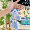 Lindo llavero de peluche de oveja, muñeca, bolso de muñeca, colgante de bolso escolar de dibujos animados, llavero de muñeca al por mayor