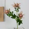 Flor Artificial apio espinoso silvestre planta artificial Nórdico hogar habitación modelo decoración arreglo floral boda fotografía ramo flor falsa