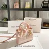 MACK JHARLES este año popular bolsa de toffee bordada para mujer 2025 primavera nuevo bolso de mano de alto diseño