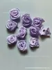 Em estoque 1,5cm Rosa de Fita Artesanal Fita Rosa Pentagonal Flor DIY Enfeite de Cabeça Vestuário Guirlanda Sapatos e Chapéus Roupa