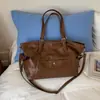 Bolsa Casual Retro de Gran Capacidad, Bolso Tote de Moda con Nueva Textura, Bolso de Hombro de Gran Capacidad para Mujer Invierno 2025