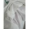 26 Nuevo Estilo de Principios de Primavera Algodón Lino Sensación de Piel Lavado con Enzimas de Aire Estilo Americano Ilustración de Nueva York Camisa de Cuello Redondo Manga Corta Oversize