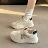 Tênis Dad Feminino para Figuras Baixas, Novo Estilo Primavera 2026, Tênis Casuais Respiráveis Versáteis de Solado Grosso, Sapatos Esportivos Casuais Leves