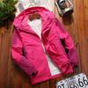 Ropa de asalto para otoño e invierno, tres en uno desmontable de dos piezas, terciopelo, acolchada, estilo transfronterizo, impermeable, para hombre