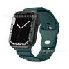 Nueva Correa Apple Aplicable Generación 1-8/Deportiva Ultra Transpirable Absorbente de Sudor Correa de Silicona para iwatch