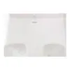 Ropa interior para niñas de algodón puro color crema al por mayor, de cintura media, sin costuras, transpirable, amigable con la piel, alta elasticidad, 100% algodón, zona de la entrepierna de algodón antialérgica