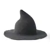 Suministro Transfronterizo del Popular Sombrero de Bruja de Ala Ancha de Amazon, Sombrero de Mago de Lana Gruesa Personalizado para Exteriores, Venta al por Mayor desde el Fabricante